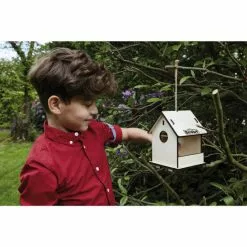HAPPY PEOPLE Vogelhaus, BxHxT: 15,5 X 19,5 X 15,5 Cm, Sperrholz, Holzfarben -Günstiges Tierbedarf Geschäft unnamed file 10011