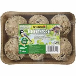 Gartenkrone Vogelfutter »Meisenknödel Ohne Netz«, 1 Schale à 500 G