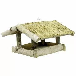 PATKAR Vogelhaus, Birkenholz/Kiefernholz, Birkenfarben