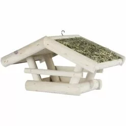 PATKAR Vogelhaus, Kiefernholz, Weiß, Hängend