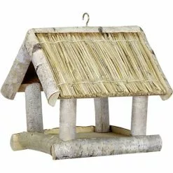 PATKAR Vogelhaus, Birkenholz, Birkenfarben, Hängend