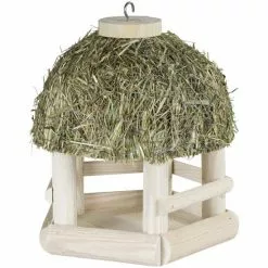 PATKAR Vogelhaus, Kiefernholz, Weiß, Hängend