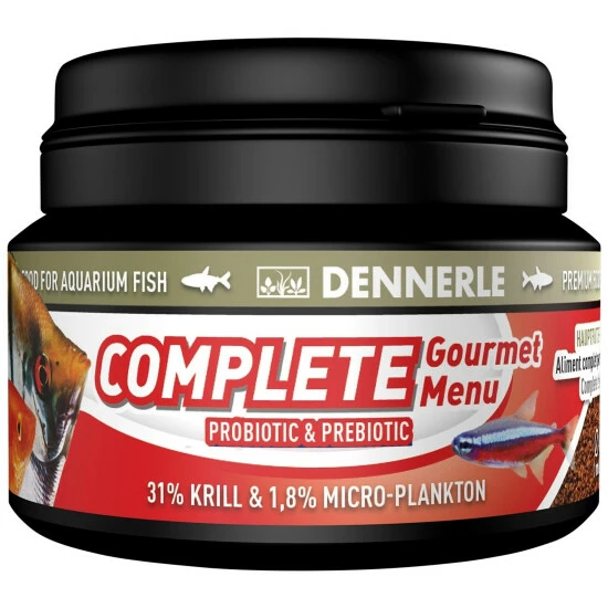 DENNERLE Fischfutter »Complete Gourmet Menu«, 100 Ml, 45 G 3 DENNERLE Fischfutter »Complete Gourmet Menu«, 100 Ml, 45 G