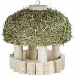 PATKAR Vogelhaus, Kiefernholz, Weiß, Hängend