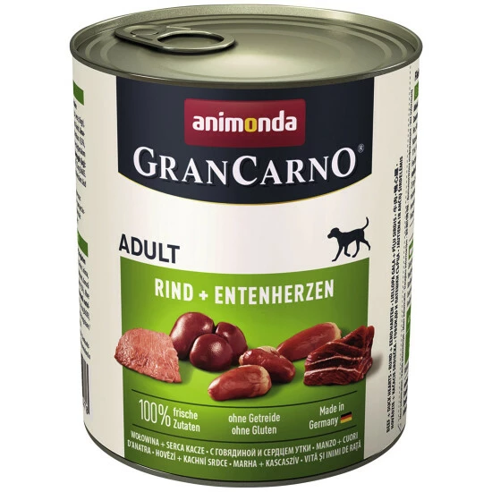 ANIMONDA Hunde-Nassfutter »GranCarno«, Rind/Herz, 800 G 3 ANIMONDA Hunde-Nassfutter »GranCarno«, Rind/Herz, 800 G