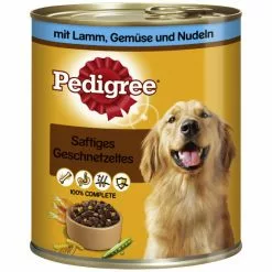 Hunde-Nassfutter, Lamm/Gemüse & Nudeln, 800 G