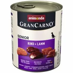 ANIMONDA Hunde-Nassfutter »GranCarno«, Rind/Lamm, 800 G