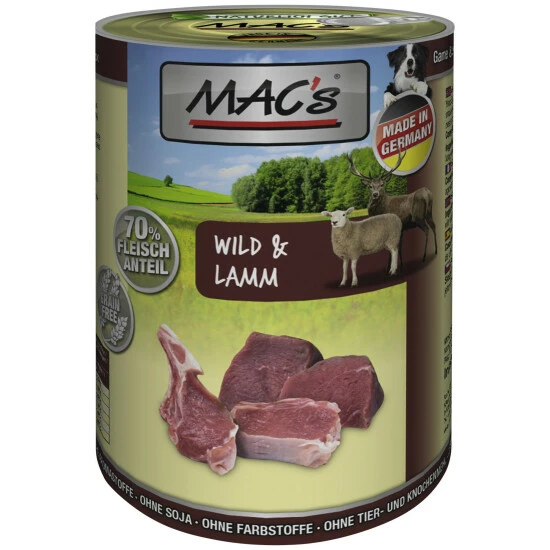 MAC'S Hunde-Nassfutter »Adult«, 6 Dosen 3 MAC'S Hunde-Nassfutter »Adult«, 6 Dosen