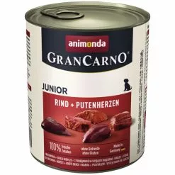 ANIMONDA Hunde-Nassfutter »GranCarno«, Rind/Pute, 800 G