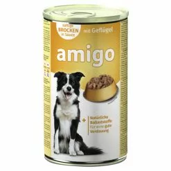Amigo Hunde-Nassfutter, Geflügel, 1240 G