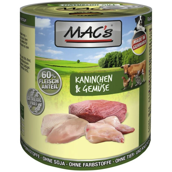 MAC'S Hunde-Nassfutter »Adult«, 6 Dosen 3 MAC'S Hunde-Nassfutter »Adult«, 6 Dosen