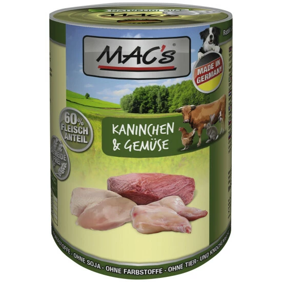 MAC'S Hunde-Nassfutter »Adult«, 6 Dosen 3 MAC'S Hunde-Nassfutter »Adult«, 6 Dosen