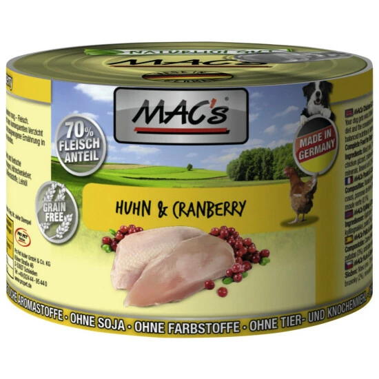 MAC'S Hunde-Nassfutter »Adult«, 6 Dosen 3 MAC'S Hunde-Nassfutter »Adult«, 6 Dosen