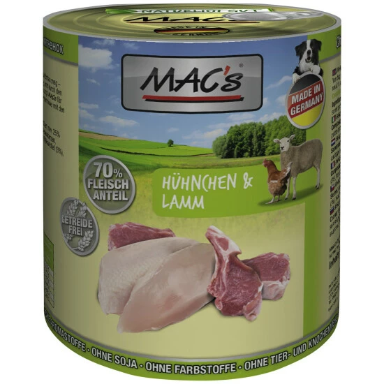 MAC'S Hunde-Nassfutter »Adult«, 6 Dosen 3 MAC'S Hunde-Nassfutter »Adult«, 6 Dosen