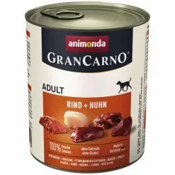 ANIMONDA Hunde-Nassfutter »GranCarno «, Rind/Huhn, 800 G