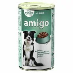 Amigo Hunde-Nassfutter, Wild, 1240 G