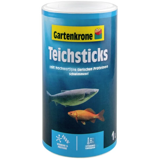Gartenkrone Zierfischfutter, 1000 Ml (110 G) 3 Gartenkrone Zierfischfutter, 1000 Ml (110 G)