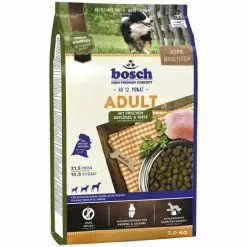 BOSCH PETFOOD Hundetrockenfutter »Adult«, 3 Kg, Geflügel/Hirse