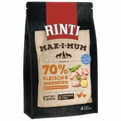 RINTI Hundetrockenfutter »MAX-I-MUM «, 4 Kg, Huhn