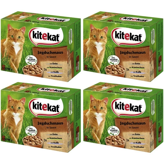 Katzen-Nassfutter, 1200 G 3 Katzen-Nassfutter, 1200 G