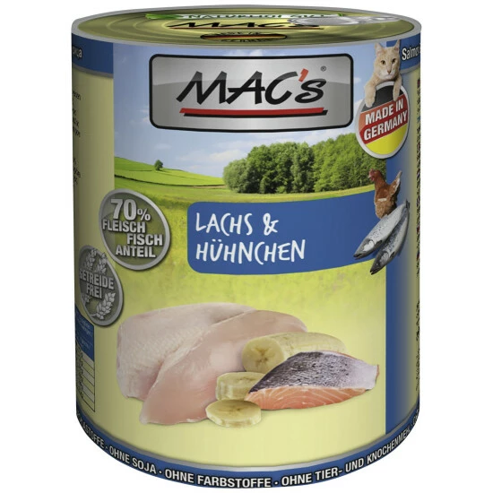 MAC'S Katzen-Nassfutter »Adult«, 6 Dosen 3 MAC'S Katzen-Nassfutter »Adult«, 6 Dosen