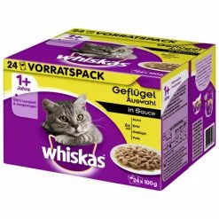 WHISKAS Katzen-Nassfutter, 2400 G
