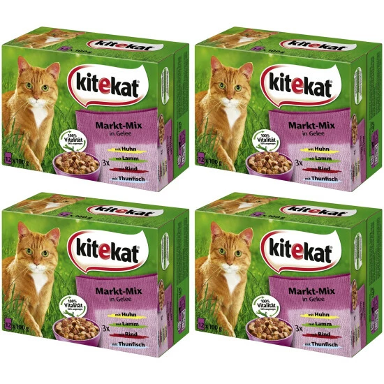 Katzen-Nassfutter, 1200 G 3 Katzen-Nassfutter, 1200 G