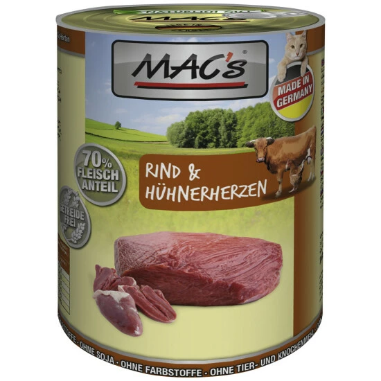 MAC'S Katzen-Nassfutter »Adult«, 6 Dosen 3 MAC'S Katzen-Nassfutter »Adult«, 6 Dosen