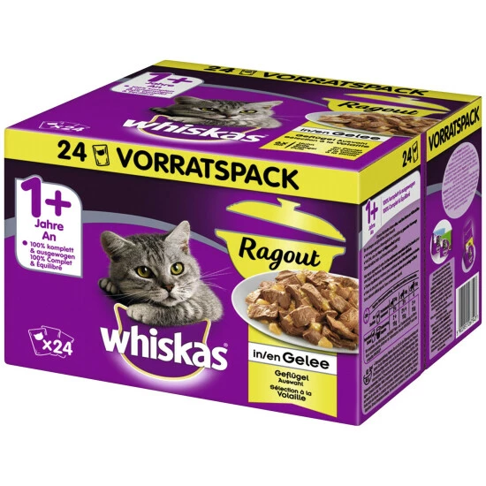 WHISKAS Katzen-Nassfutter 3 WHISKAS Katzen-Nassfutter