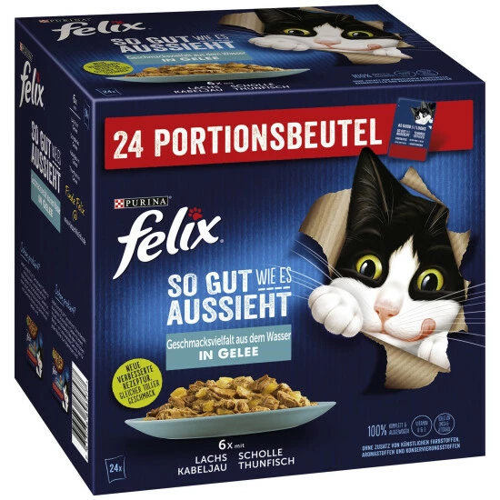FELIX Katzen-Nassfutter »So Gut Wie Es Aussieht« 3 FELIX Katzen-Nassfutter »So Gut Wie Es Aussieht«