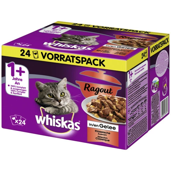 WHISKAS Katzen-Nassfutter 3 WHISKAS Katzen-Nassfutter