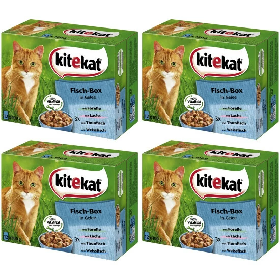 Katzen-Nassfutter, Fisch, 1200 G 3 Katzen-Nassfutter, Fisch, 1200 G