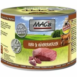 MAC'S Katzen-Nassfutter »Adult«, 6 Dosen