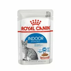 ROYAL CANIN Katzen-Nassfutter, 1 X FHN Pouch Indoor In Sauce