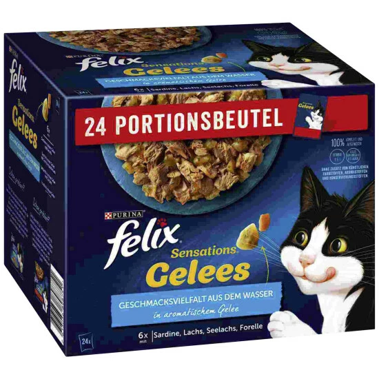 FELIX Katzen-Nassfutter 3 FELIX Katzen-Nassfutter