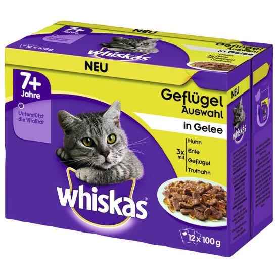 WHISKAS Katzen-Nassfutter, 1200 G 3 WHISKAS Katzen-Nassfutter, 1200 G