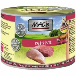 MAC'S Katzen-Nassfutter »Adult«, 6 Dosen