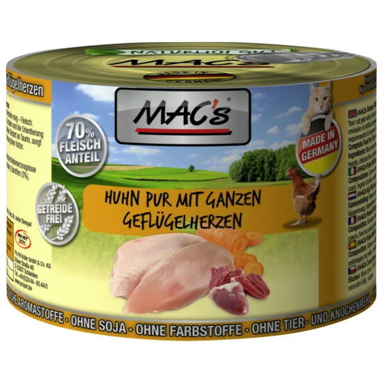 MAC'S Katzen-Nassfutter »Adult«, 6 Dosen 3 MAC'S Katzen-Nassfutter »Adult«, 6 Dosen