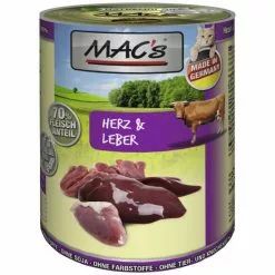 MAC'S Katzen-Nassfutter »Adult«, 6 Dosen