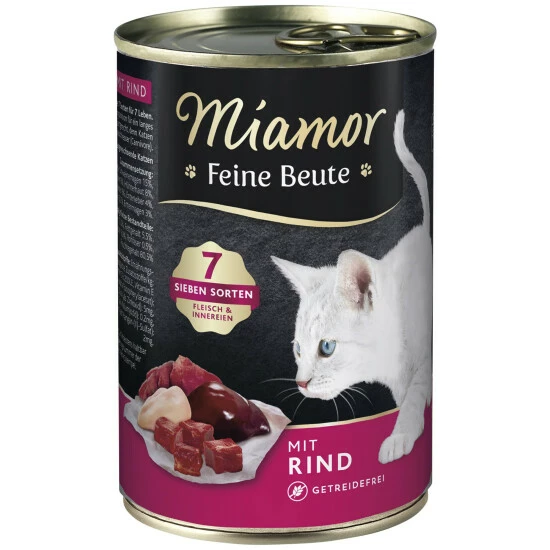 MIAMOR Katzen-Nassfutter »Feine Beute«, 400 G 3 MIAMOR Katzen-Nassfutter »Feine Beute«, 400 G