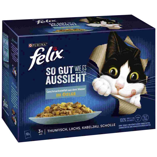 FELIX Katzen-Nassfutter, 1020 G 3 FELIX Katzen-Nassfutter, 1020 G