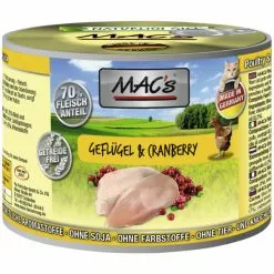 MAC'S Katzen-Nassfutter »Adult«, 6 Dosen