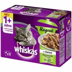 WHISKAS Katzen-Nassfutter, 1020 G