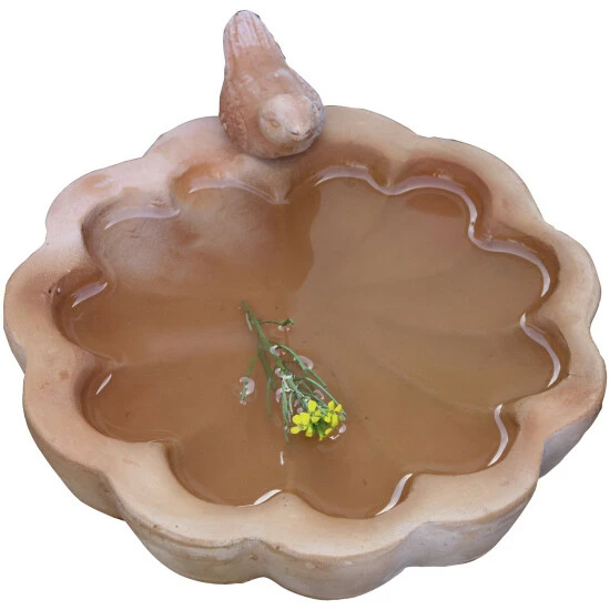 SILEX Vogeltränke, Terrakotta, Terrakottafarben 3 SILEX Vogeltränke, Terrakotta, Terrakottafarben