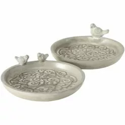 BOLTZE Vogeltränke »Malvo«, Beton, Grau