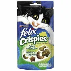 FELIX Katzensnack »Crispies «, Lamm/Gemüse, 45 G