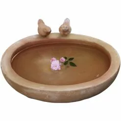 SILEX Vogeltränke, Terrakotta, Terrakottafarben