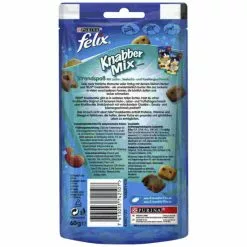 FELIX Katzensnack »Knabbermix«, Lachs/Seelachs/Forelle, 60 G -Günstiges Tierbedarf Geschäft unnamed file 10669