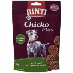 RINTI Hundesnack »Chicko Plus«, Geflügel/Gemüse, 80 G