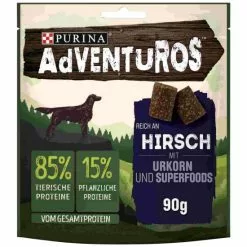 PURINA Hundesnack »Adventuros«, Hirsch, 90 G